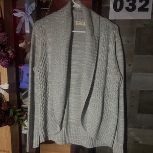 Extra large (girls 16-18) sliver faded glory cardigan